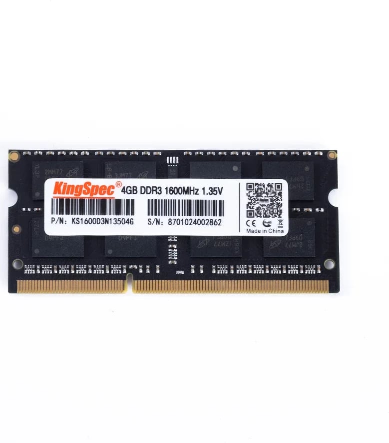 Ddr3 KINGSPEC DDR3 4GB Sodimm (Zezë, Sodimm) Ddr3 KINGSPEC DDR3 4GB Sodimm (Zezë, Sodimm)