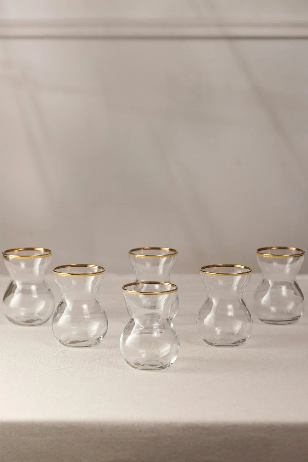 Set gotash për çaj (6 copë), Hermia Concept, Astoria, ngjyrë ari