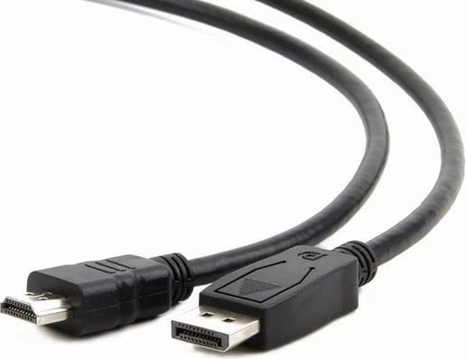 Kabllo Gembird CC-DP-HDMI-3M, DisplayPort (M) në HDMI (M), 3m, e zezë