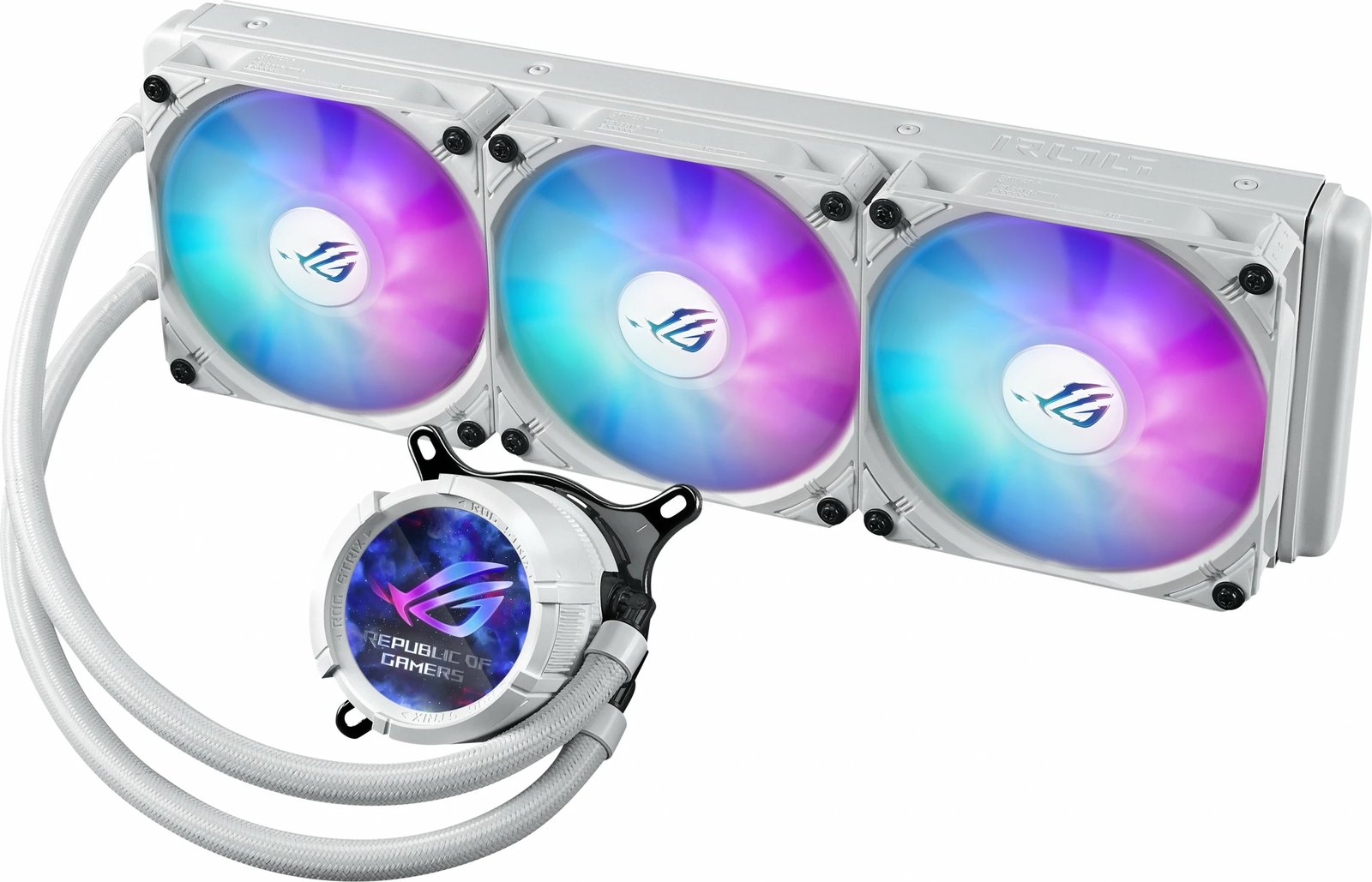 Ftohës uji all-in-one ASUS ROG Strix LC III 360 ARGB, 3x120mm, bardhë