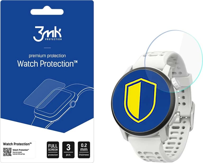 Xham mbrojtës hibrid 3mk Protection për Coros Pace 3, set prej 3 copë