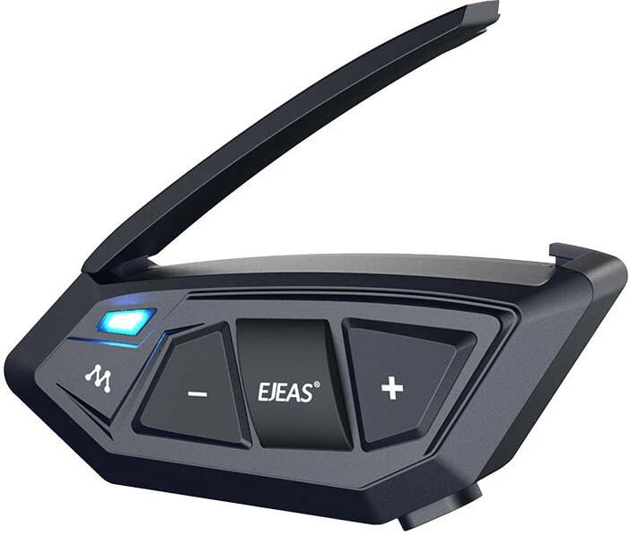 Interkom për motoçikletë EJEAS MS20, Bluetooth 5.1, IP67, i zi