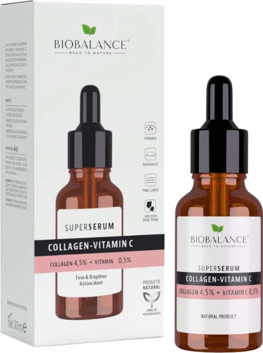 Serum Bio Balance 4.5 Collagen 0.5 Vitamin C, 30 ml Serum Bio Balance 4.5 Collagen 0.5 Vitamin C, 30 ml