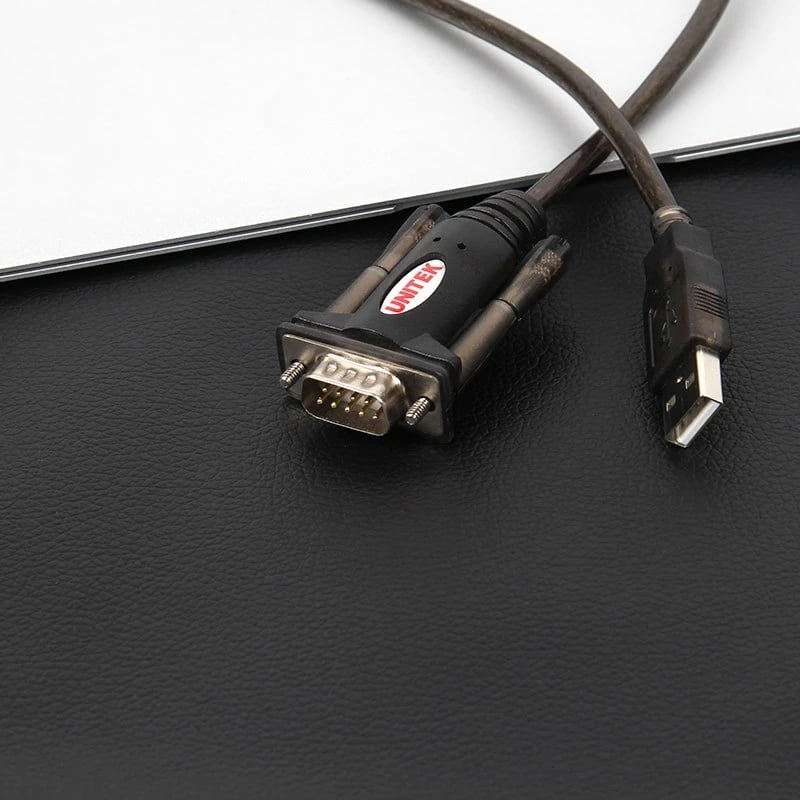 Kabllo Unitek, USB-A në VGA, 1.5m, e zezë