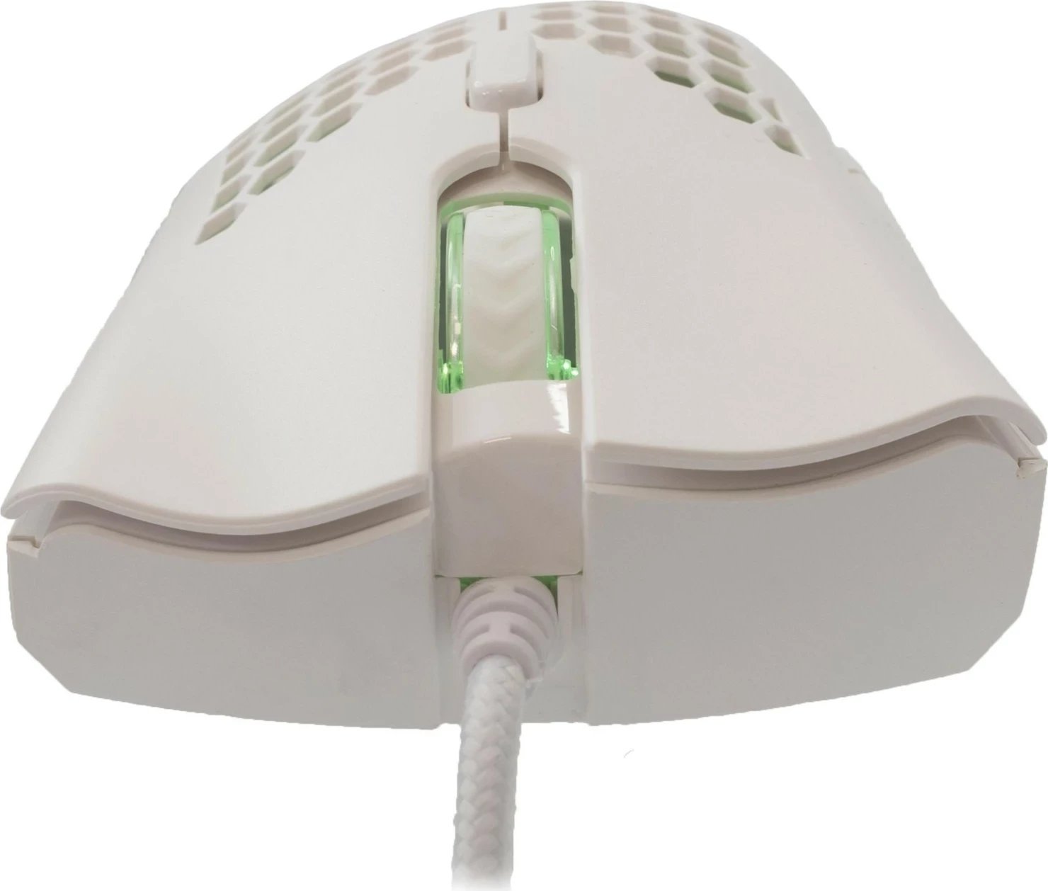 Maus Baracuda Coral BGM-031, RGB, 12800 DPI, i bardhë