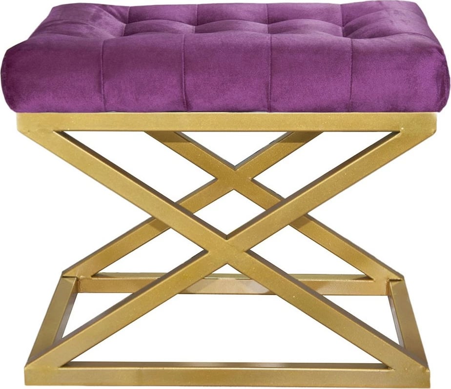 Puf Atelier del Sofa, kornizë ari, ulëse lejla