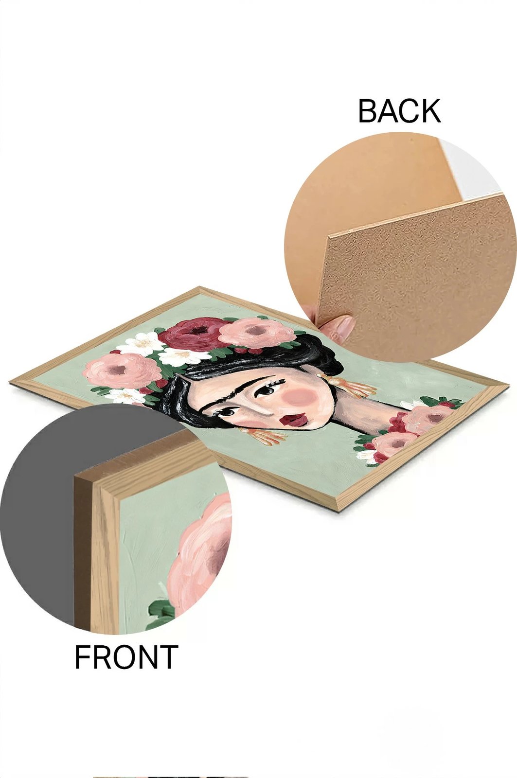 Pikturë dekorative, Wallity, Tekhammdf69, shumëngjyrëshe, 33x48cm