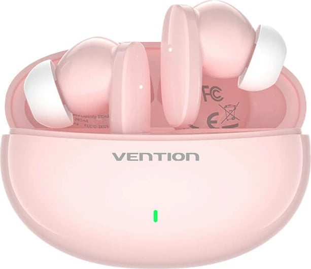 Kufje wireless Vention NBFP0 Elf Earbuds E01, rozë