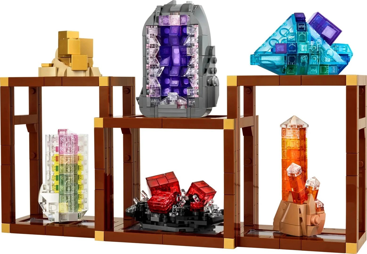 Set LEGO IDEAS Mineral Collection 21362, 880 pjesë, për të rritur