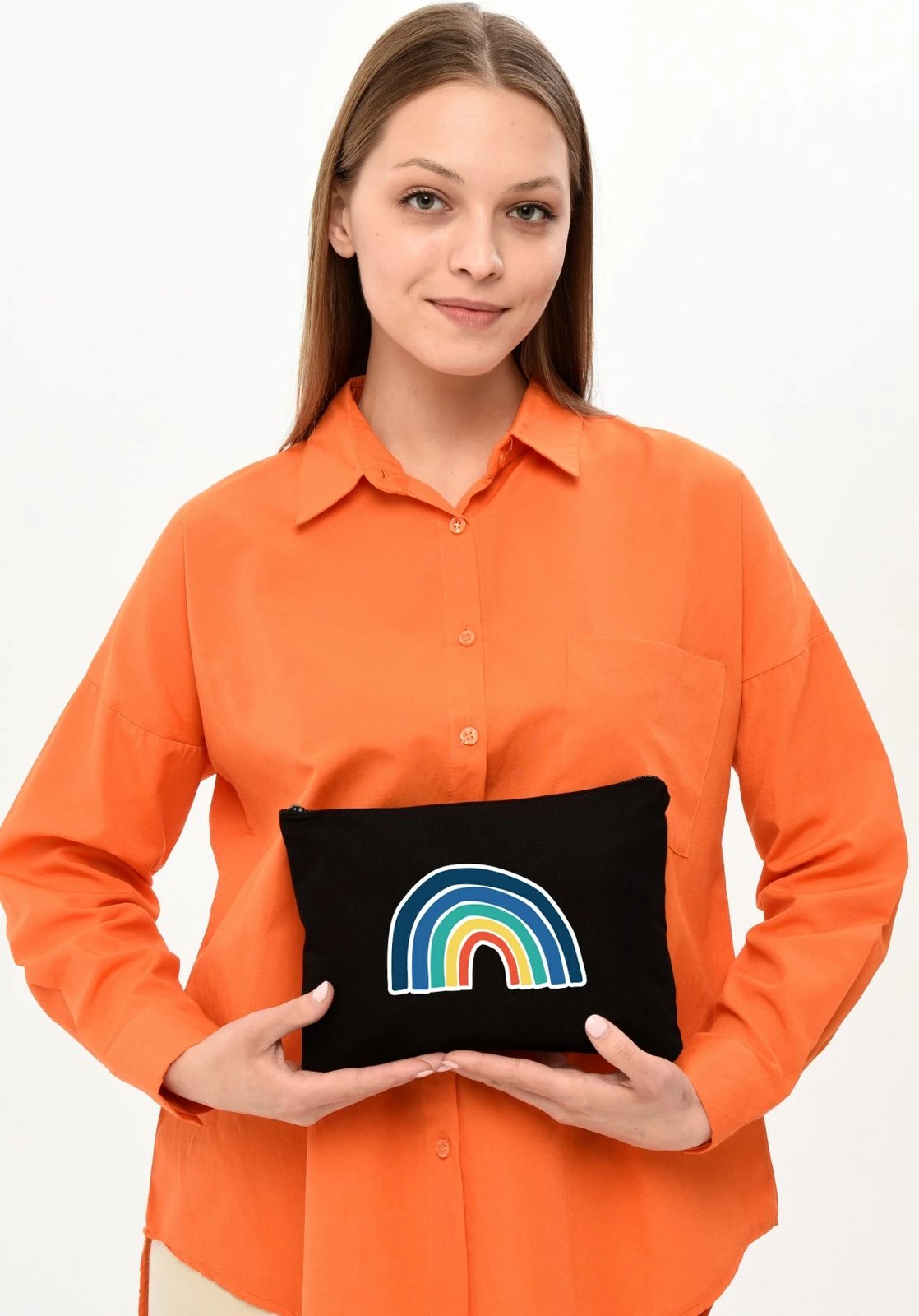 Çantë make-up Zoozie Bags, e zezë, 25x18cm