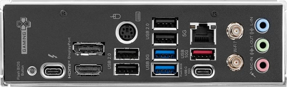 Pllakë amë MSI Z890 GAMING PLUS WIFI, ATX, LGA1851, DDR5, e zezë