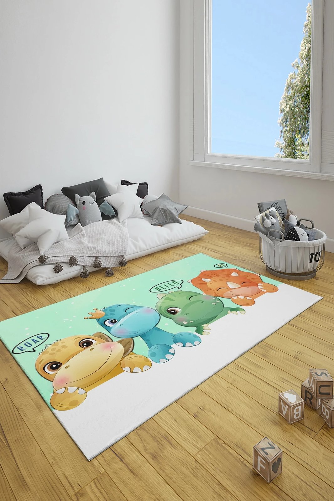 Qilim për fëmijë, shumëngjyrësh, Conceptum Hypnose CT-3003, 80x150cm
