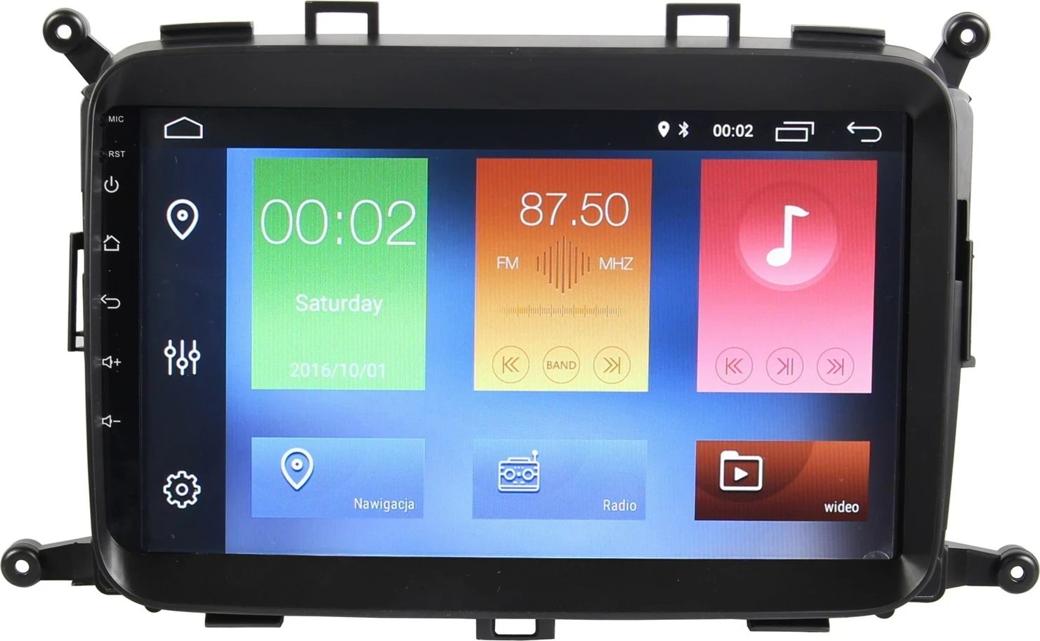 Radio GPS navigacioni Android për Kia Carens 2013-2018