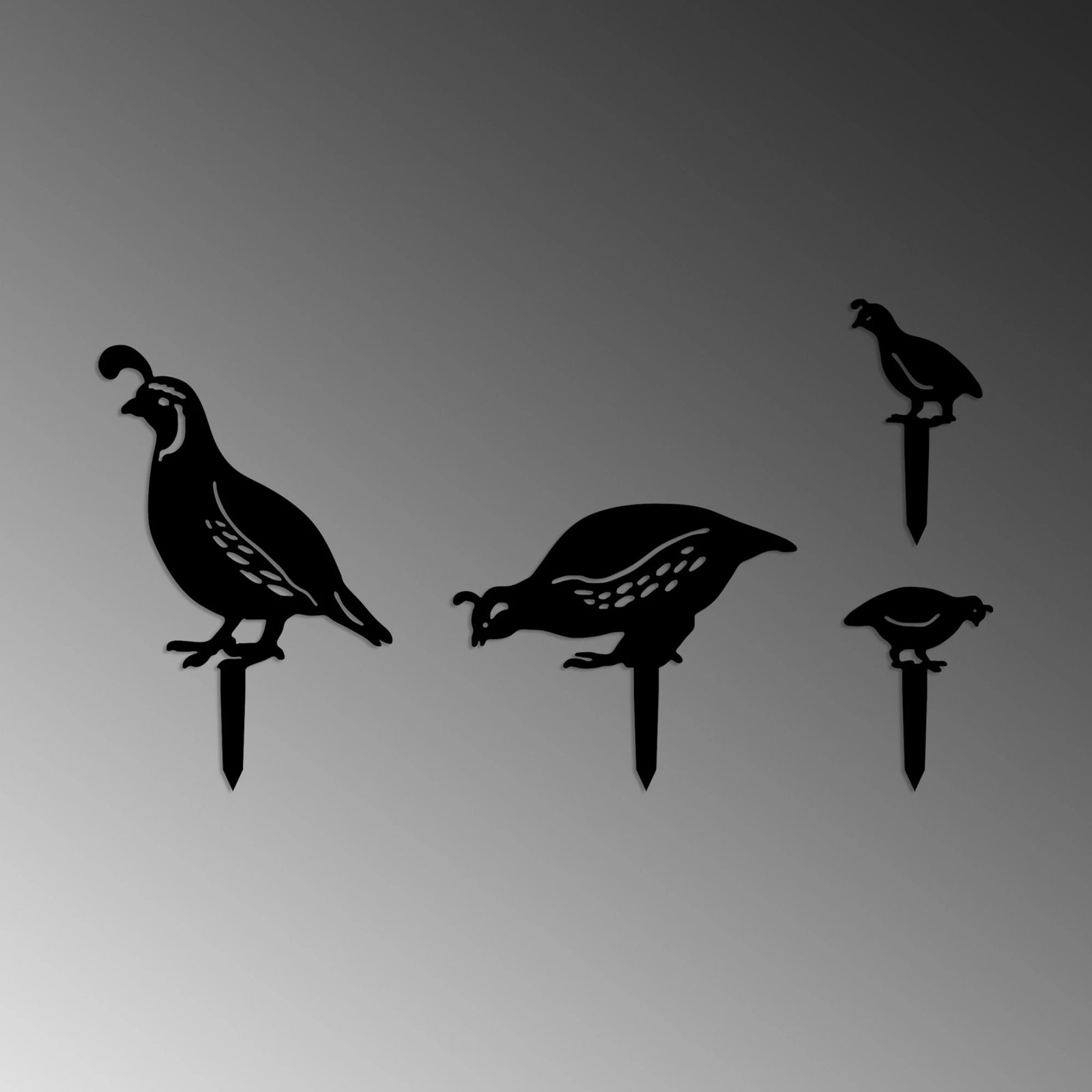 Objekte dekorative për kopsht, dizajn Aberto, Fam 05, set me 4 copë