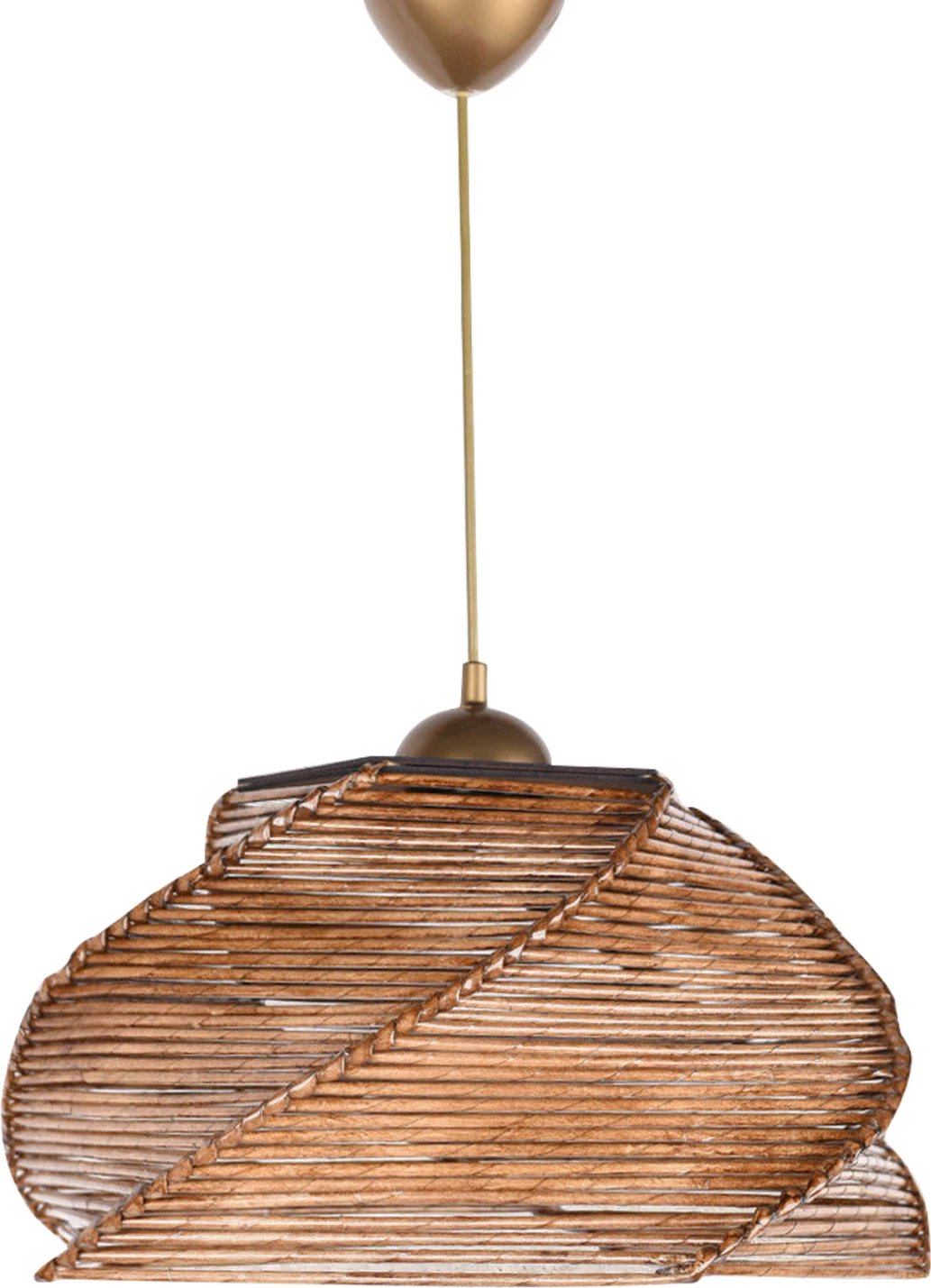 Llambë varëse për brendësi, dru dhe bambu, ngjyrë arre, FH7367.02, 36x36x65 cm Llambë varëse për brendësi, dru dhe bambu, ngjyrë arre, FH7367.02, 36x36x65 cm