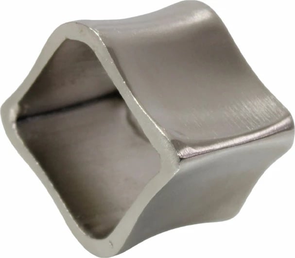 Unazë për peceta, alumin, ngjyrë argjendi, 5x5x3 cm