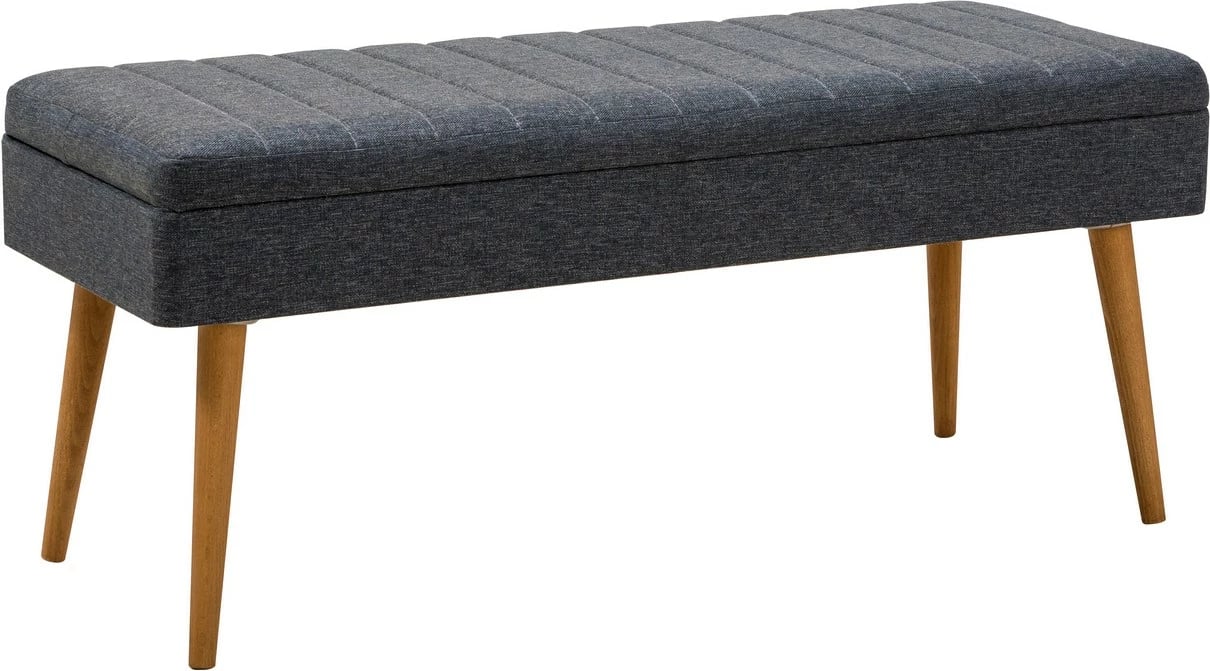 Set tavoline me karrige dhe konsol, zgjatues, 7 pjesë, Skye Decor, Vina 03 1048, ngjyrë pishë atlantike, blu e errët