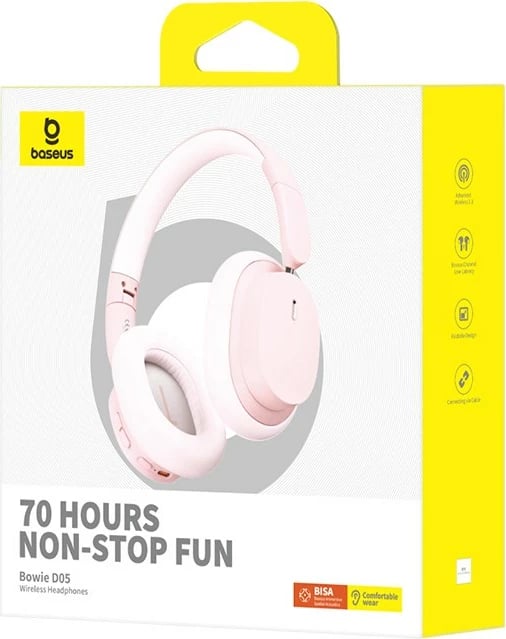 Kufje Baseus Bowie D05 Wireless, Rozë