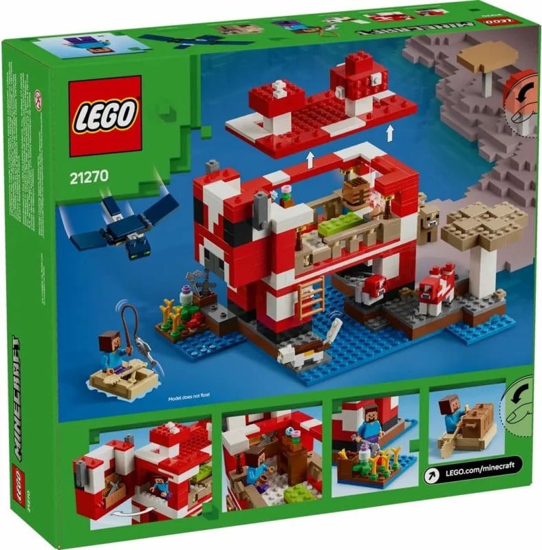 Set lodrash LEGO Minecraft për fëmijë