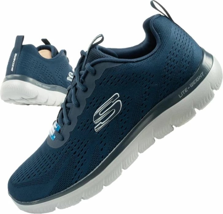 Atlete për meshkuj Skechers, të kaltërta