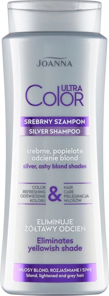 Shampon për femra Joanna Ultra Color Silver, 400ml