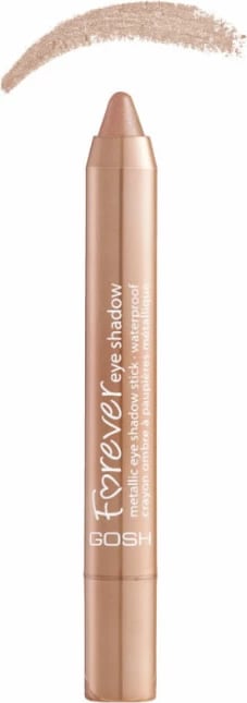 Hije për sy GOSH Forever Metallic Eyeshadow 03 Light Copper 1.5g