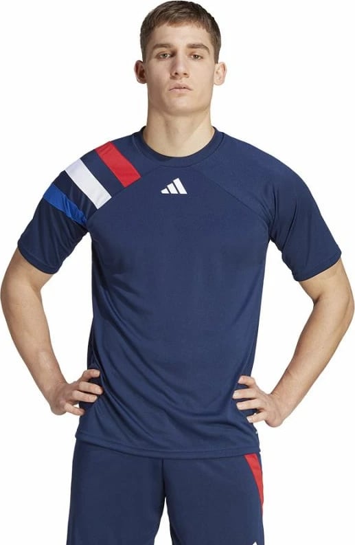 Fanellë adidas Fortore 23 JSY M IK5738 për Meshkuj, ngjyrë blu marine