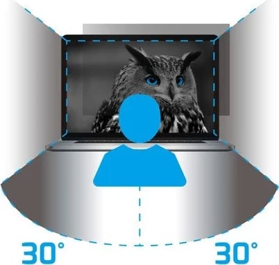 Filtr pryvacy Natec Owl 24" 16:9 (531x298mm)