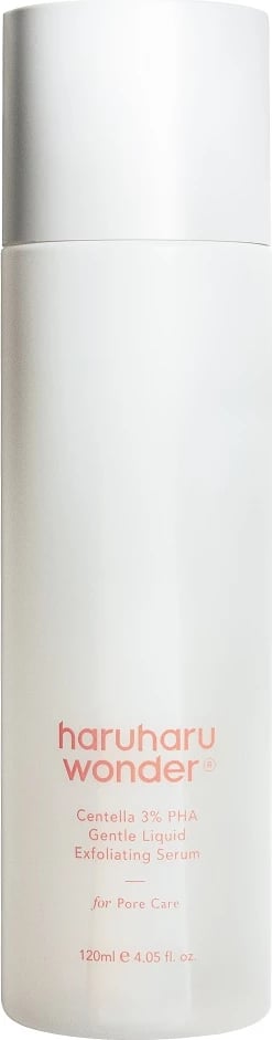 Serum eksfoliues i lëngshëm për fytyrë Haruharu Wonder Centella 3% PHA Gentle Liquid Exfoliating për femra 120ml Serum eksfoliues i lëngshëm për fytyrë Haruharu Wonder Centella 3% PHA Gentle Liquid Exfoliating për femra 120ml