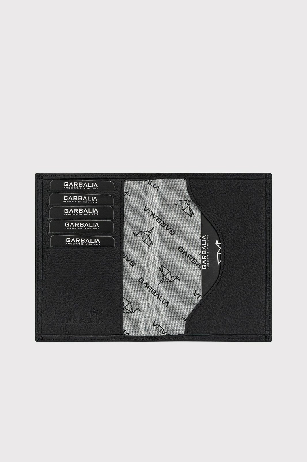 Portofol unisex, lëkurë e zezë, Zoozie Bags