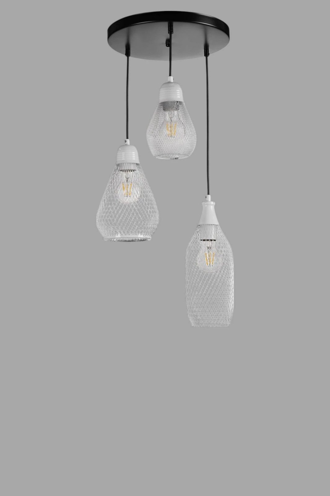 Llambë varëse Opviq, 9076-4, e bardhë dhe e zezë