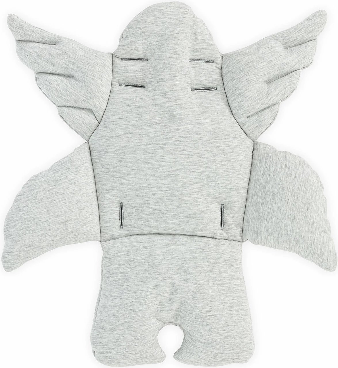 Jastëk për fëmijë, krahë engjëlli, ngjyrë gri e lehtë, Evila Originals