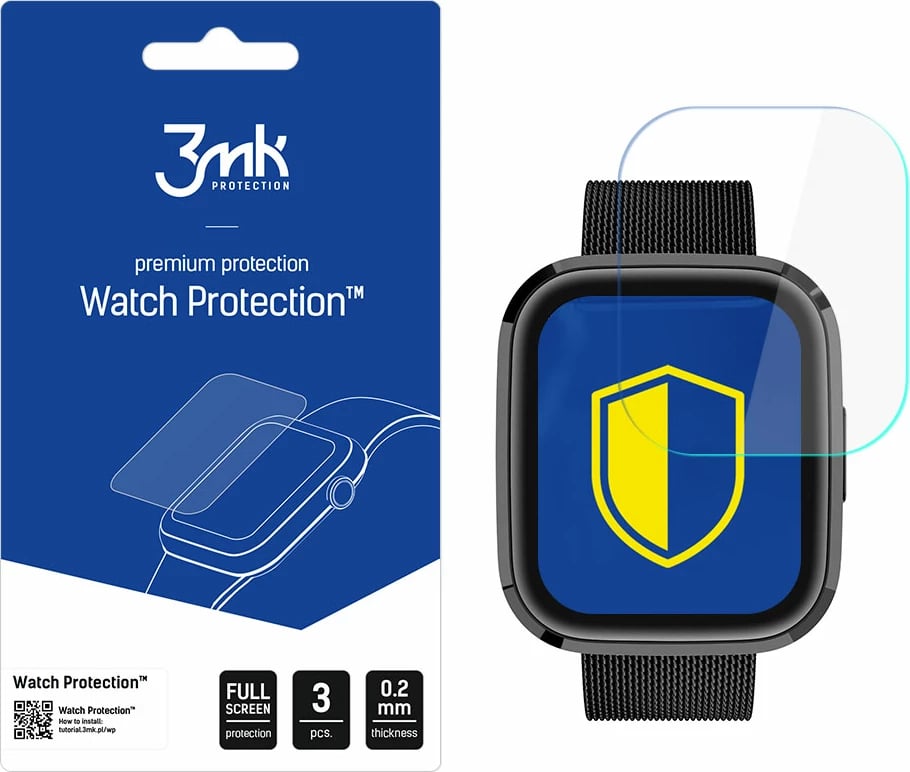 Film mbrojtës për smartwatch 3mk Protection Watch Protection ARC për Garett GRC Style, Transparent