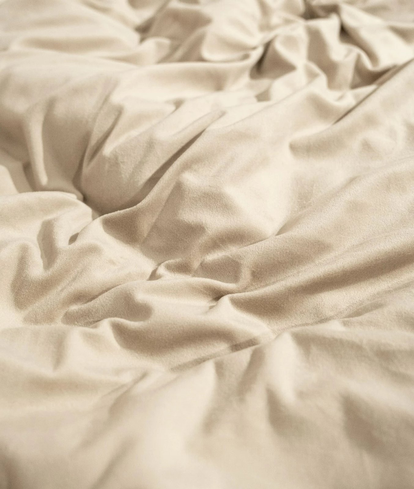 Set mbulesë për jorgan dopio, Linda, ngjyrë mink