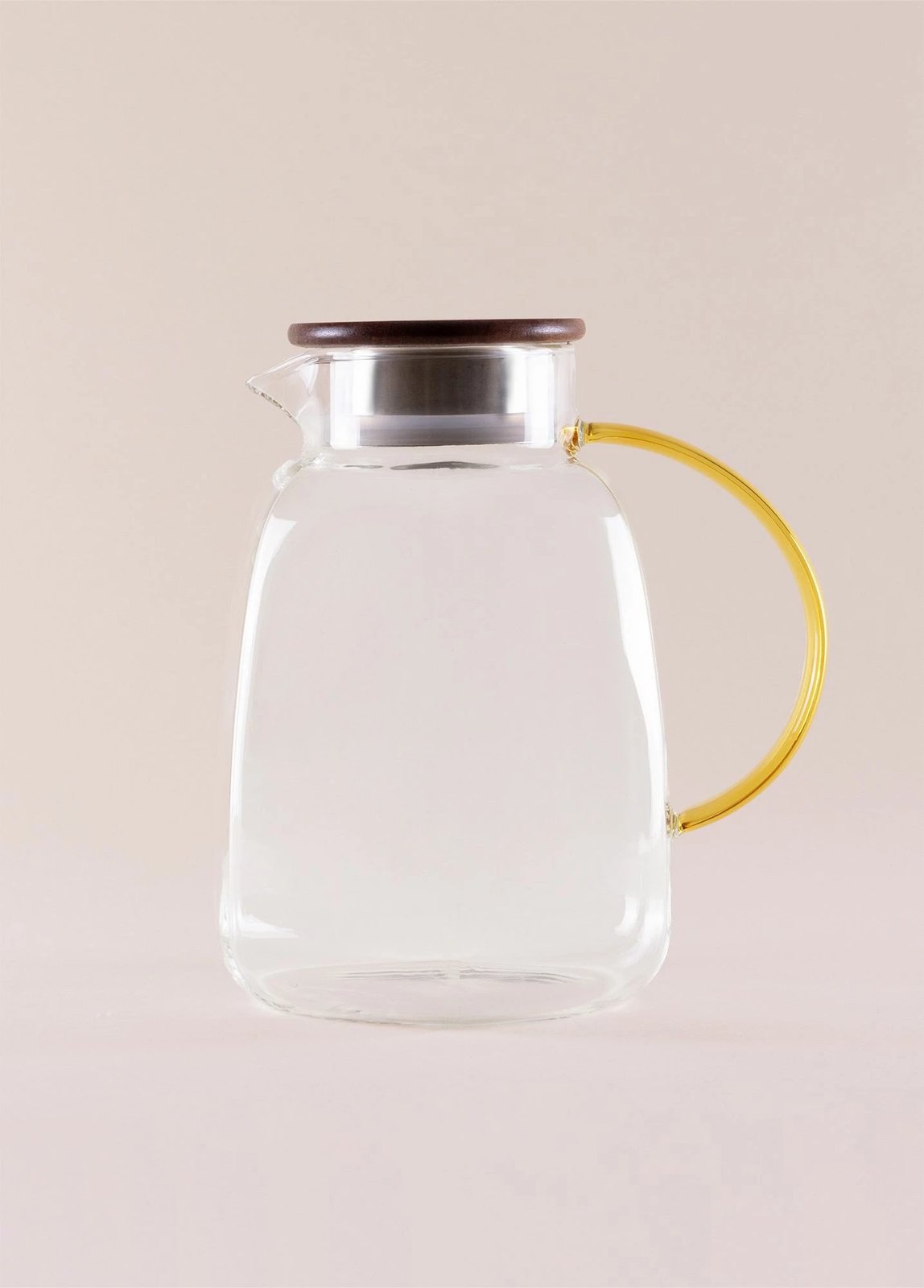 Shishe qelqi Hermia me kapak bambuje, SSE0034