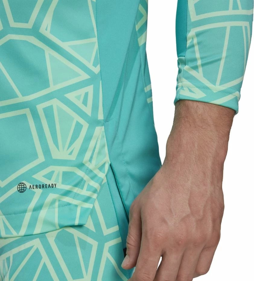 Fanellë portieri adidas për meshkuj, e gjelbër