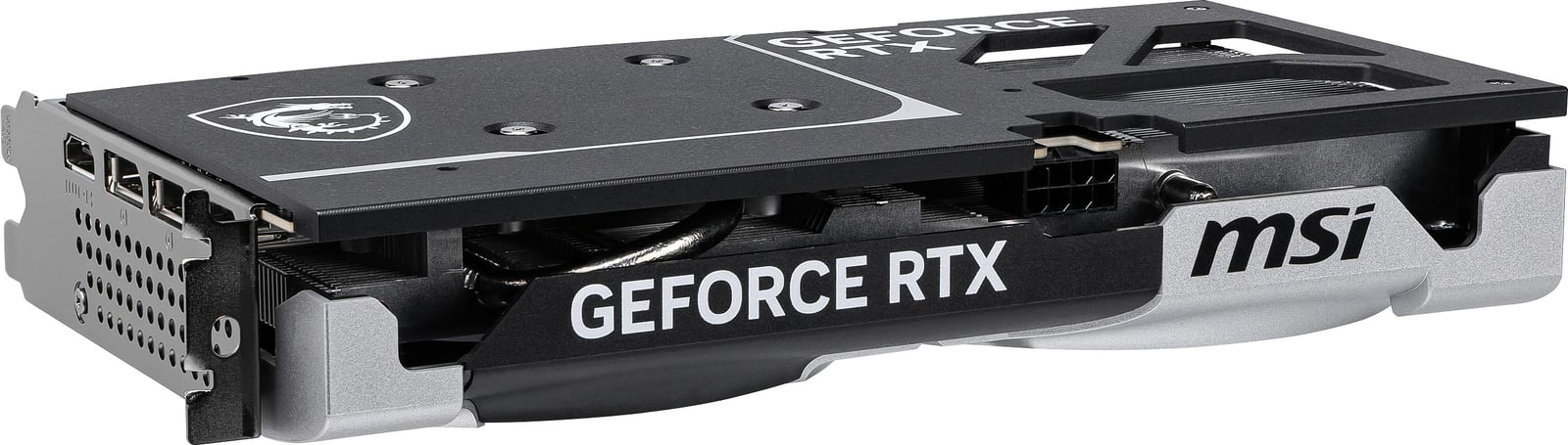 Kartelë grafike MSI RTX 5060 Ti Ventus 2X OC 8GB GDDR7, argjendtë