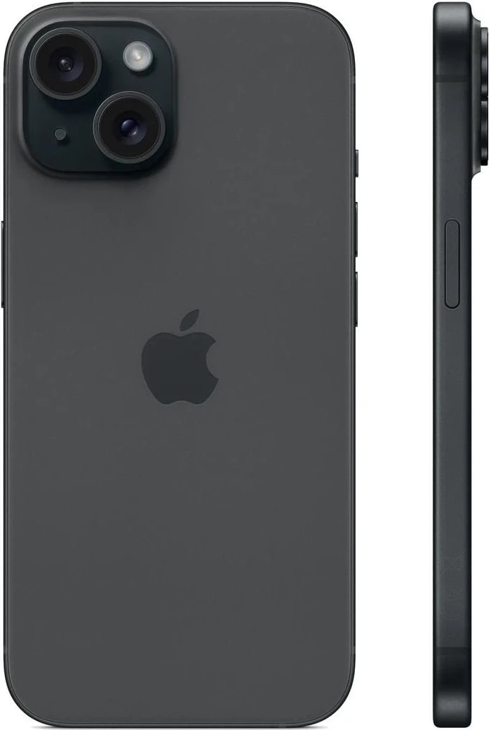 Apple iPhone 15, 6.1", 256GB, black
