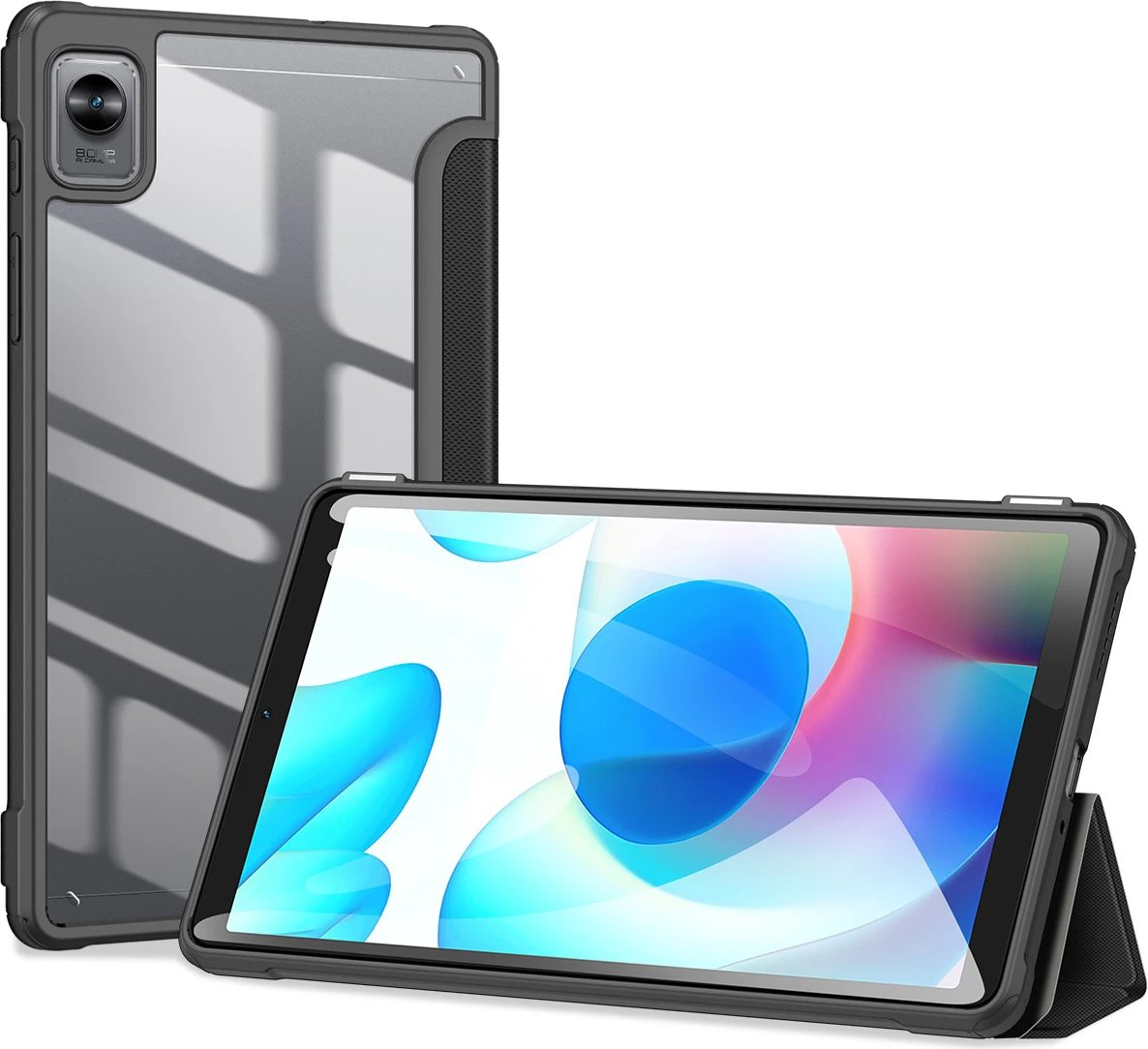 Mbështjellës Dux Ducis Toby Flip për Realme Pad Mini 8.7", i zi Mbështjellës Dux Ducis Toby Flip për Realme Pad Mini 8.7", i zi