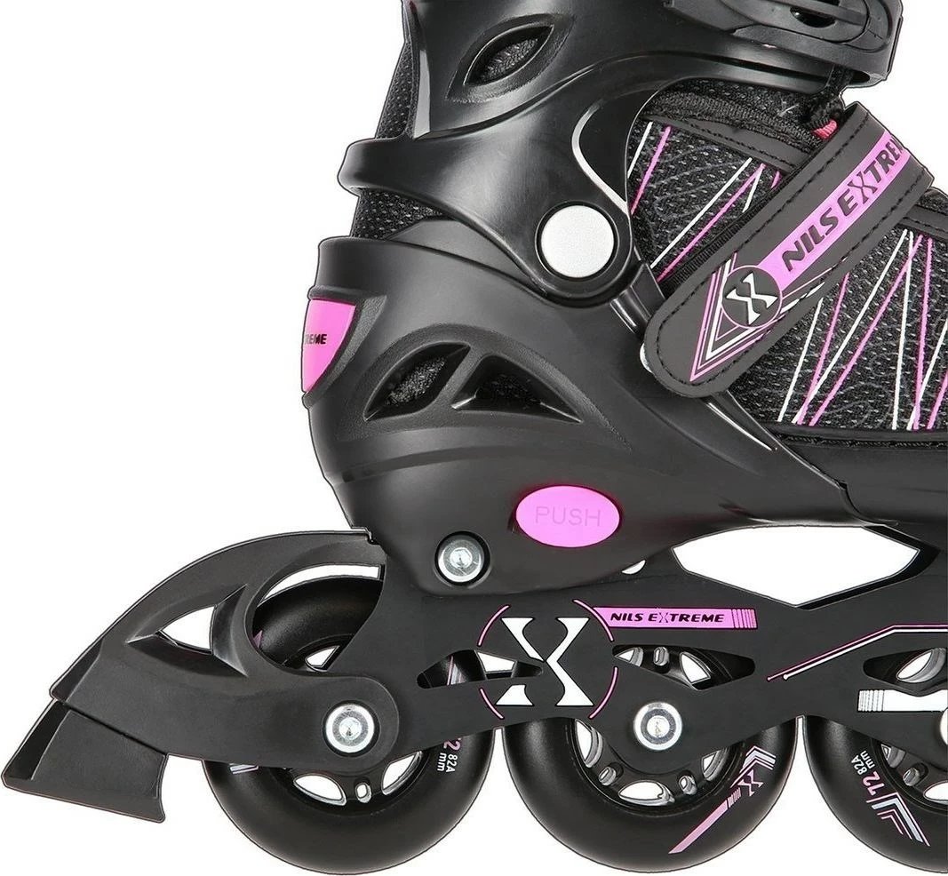 Patina NILS eXtreme NH11912 A 2in1, për unisex, e zezë/rozë