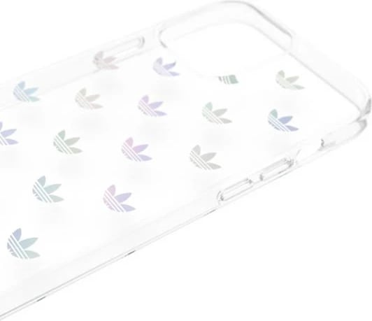 Mbështjellës Adidas OR SnapCase ENTRY për iPhone 13 Pro Max 6.7", shumëngjyrësh, transparent