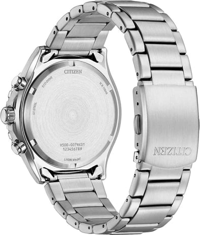 Orë dore për meshkuj CITIZEN CHRONO SPORTY, portokalli