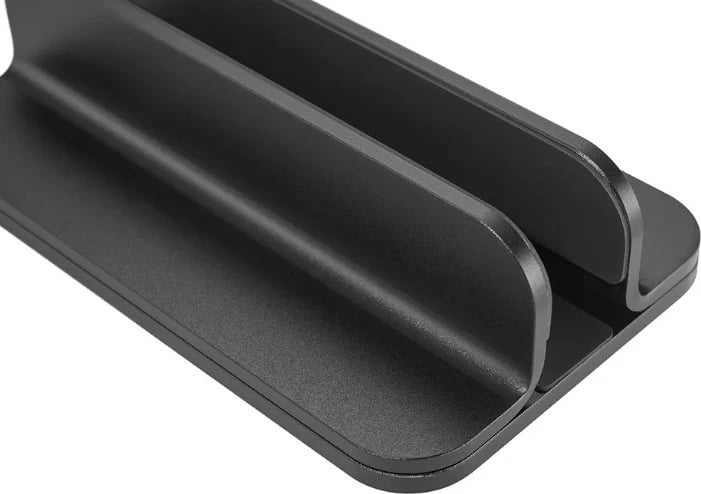 Mbajtëse vertikale për laptop Neomounts NSLS300BLACK, alumini, 11-17 inç, e zezë