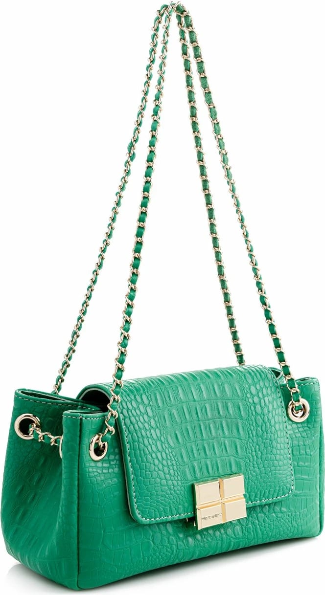 Çantë krahu, ngjyrë e gjelbër, model Siena, Vince Camuto
