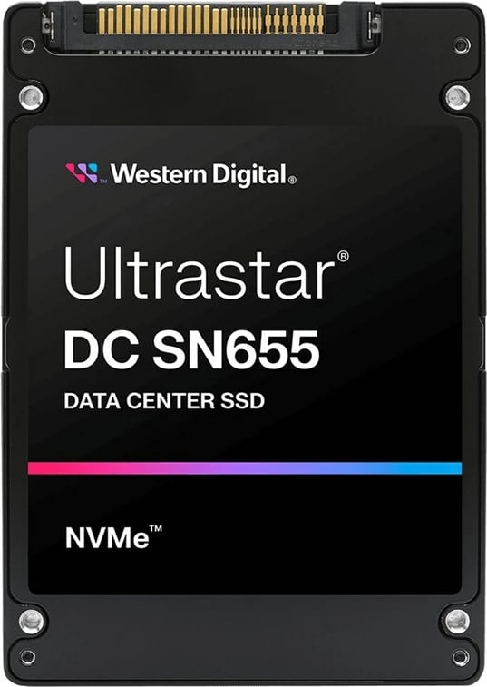 SSD Western Digital Ultrastar DC SN655 7.68 TB PCI Express 4.0