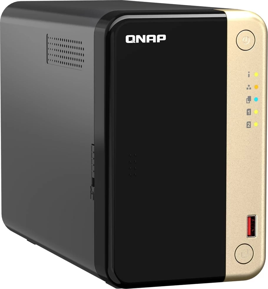 NAS QNAP TS-264, Intel Celeron N5095, 8 GB RAM, Tower, Zezë/Ari