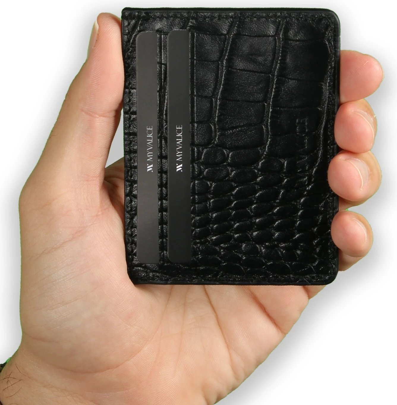 Portofol lëkure i zi, Zoozie Bags, 3420