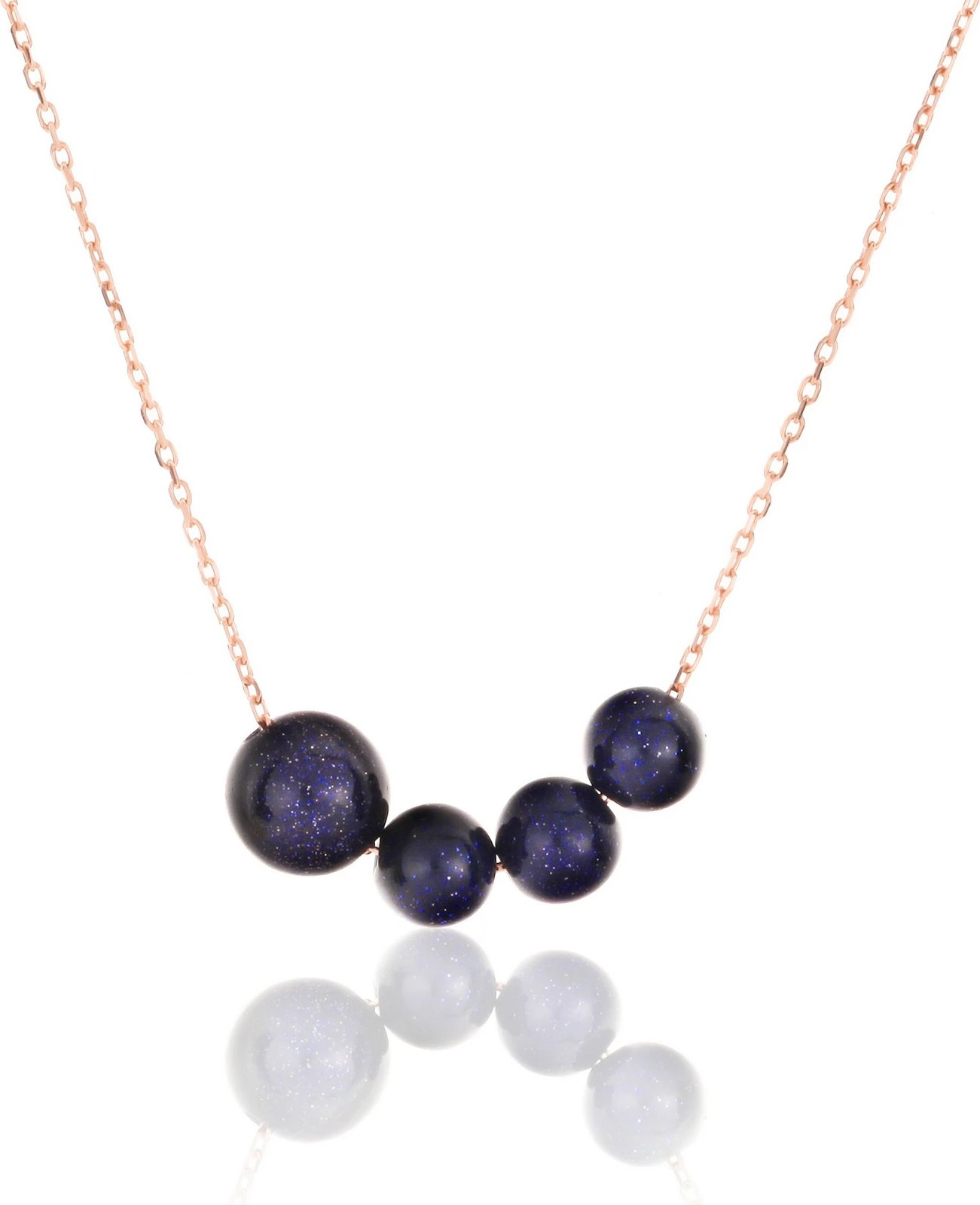 Qafore argjendi Jumeon, ngjyrë ari rozë, ALK1055