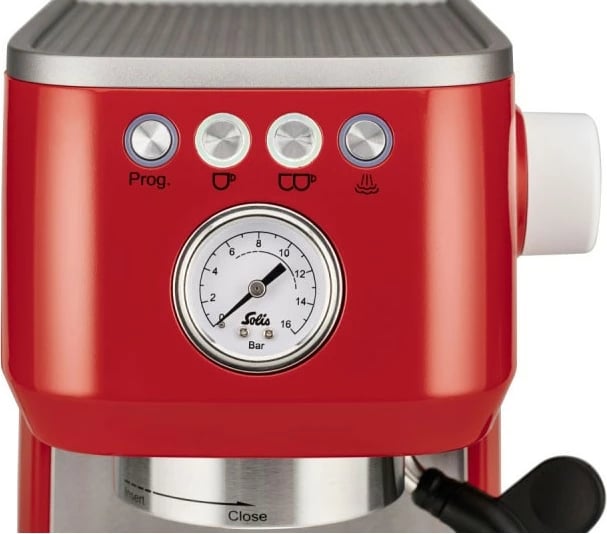 Makine ekspresi Solis Barista Perfetta Plus SOL98019, e kuqe