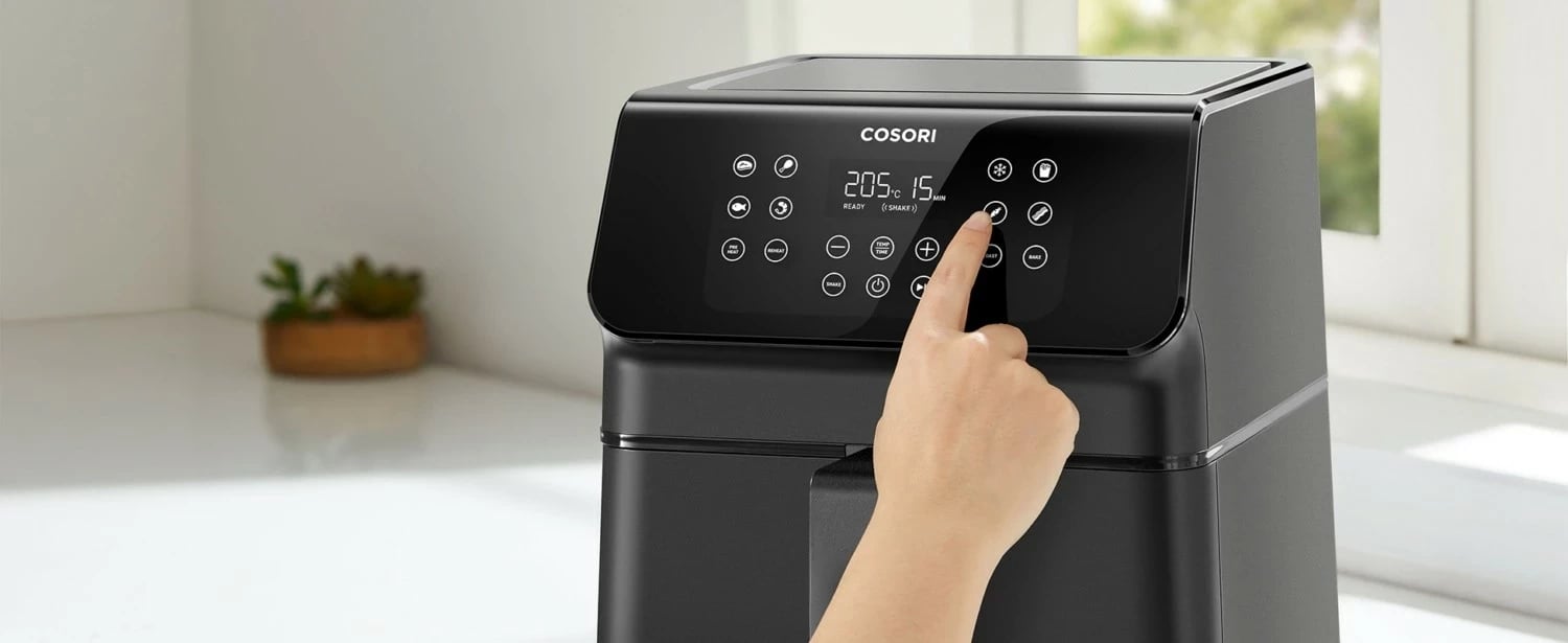 Frytkownicë Cosori CAF-P651-KEUR Premium II, 6.2L, e zezë